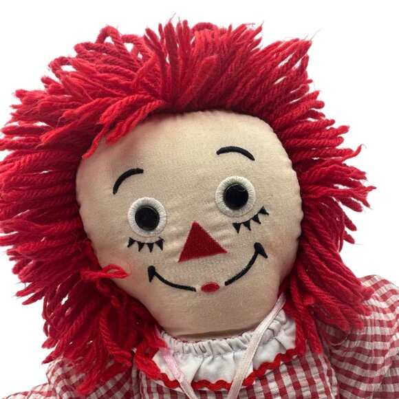 Vintage Johnny Gruelle Raggedy Ann Doll By Applause Special Valentines Day Ed. - Picture 1 of 6
